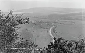 Eastbourne: Cuckmere Valley from Hindover