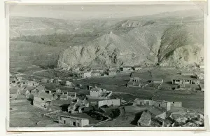 Cuevas: Cuevas Labradas, 1938 Over looking buildings