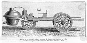 Cugnot: Cugnot's Steam Carriage