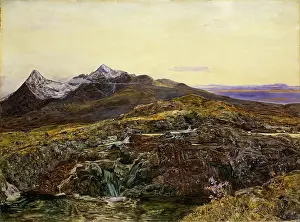 Cuillin: Cuillin Ridge, Skye, from Sligachan
