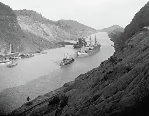 Culebra: Culebra Cut, Deepest Section of Panama Canal, 20th Century