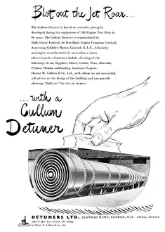 Cullum: Cullum Detuner Jet Engine Noise Reduction Installations