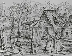Lacroix: Cultivation of grain for use of the peasants