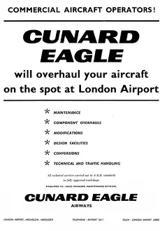 Cunard: Cunard Eagle Airways 1961