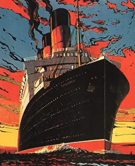 Blazing: Cunard Europe America