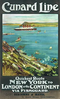 Embark: Cunard Line to New York