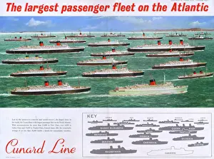 Lycia: Cunard Line poster