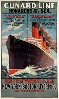 1907copy1: Cunard Line Poster