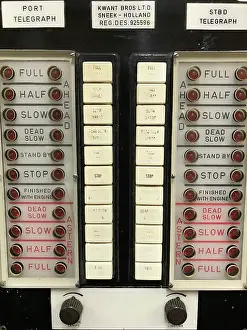 Knobs: Cunard Line, QE2 - bridge telegraph