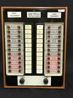 Henry Aldridge & Son Ltd.: Cunard Line, QE2 - bridge telegraph