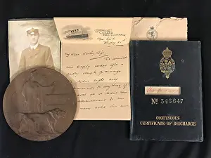 Provenance: Cunard Line, RMS Lusitania - assorted items