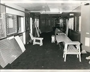 Elsewhere: Cunard liner, Queen Elizabeth II, work in progress