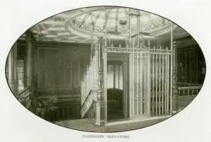 Lifts: The Cunard Liner RMS Mauretania - Passenger Elevators