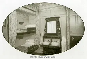 Mauretania: The Cunard Liner RMS Mauretania - Second Class State Room