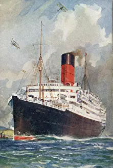 Cunard: Cunard liner RMS Scythia