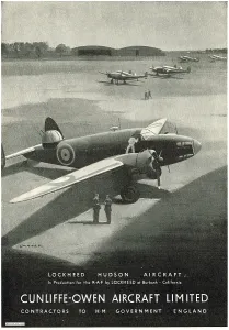 Cunliffe: Cunliffe-Owen Builders Of The Lockheed Hudson Aircraft