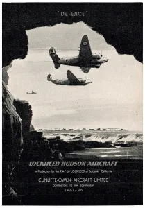 Cunliffe: Cunliffe-Owen - Lockheed Hudson