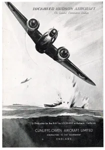 Cunliffe: Cunliffe-Owen - Lockheed Hudson