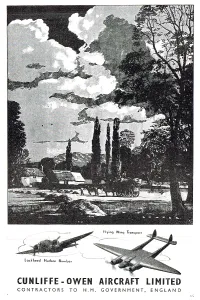Cunliffe: Cunliffe-Owen - Lockheed Hudson