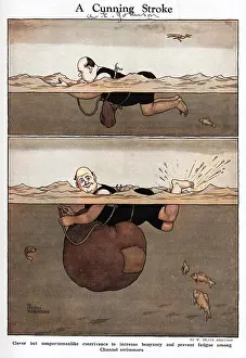 Cunning: A cunning stroke by William Heath Robinson
