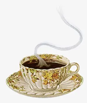 Steaming: Cup of Black Coffee