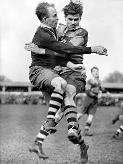 Tackled: Cup of the London hospitals, 1937