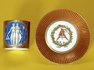 Phrygian: Cup and Its Saucer Decorated