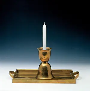 Werkstätte: Cup-shaped candlestick