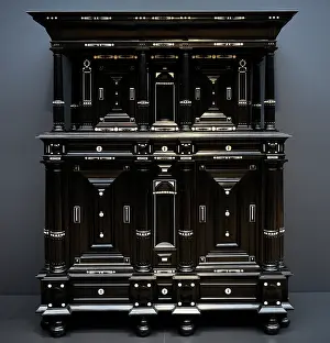 1630: Cupboard, c. 1630-1640. Netherlands