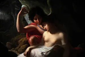 1815: Cupid awakens Psyche with the tip of his arrow