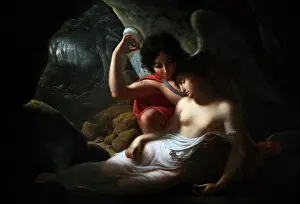 1815: Cupid awakens Psyche with the tip of his arrow