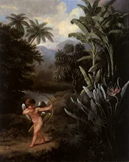 Reinagle: Cupid Inspiring Plants with Love