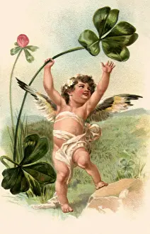 Clover: Cupid with Large Clover