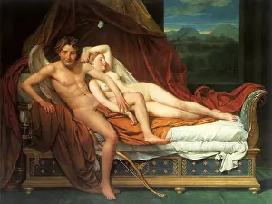 Psyche: Cupid and Psyche, by Jacques-Louis David