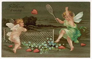 Racquets: CUPID TENNIS 1907
