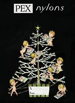 Cupid: Cupids in a Christmas Tree, Pex Nylon Stockings