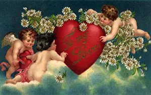 Clusters: Cupids and Heart