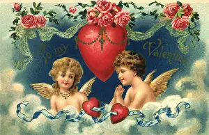 Clusters: Cupids and Hearts