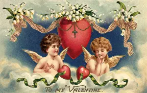 Clusters: Cupids and Hearts