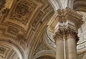 Aranda: Cupola, Catedral de la Asuncion, Jaen, Andalusia, Spain