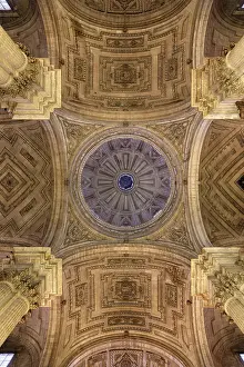 Aranda: Cupola, Catedral de la Asuncion, Jaen, Andalusia, Spain