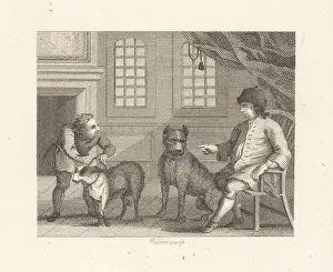 Mantelpiece: The Cur and the Mastiff