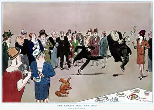 Vicars: The Curate who saw red by H. M. Bateman