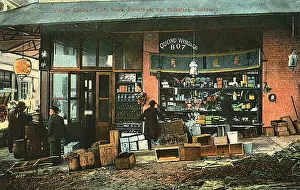 Antiques: Curio store in Chinatown, San Francisco, California, USA
