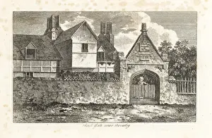 Topographer: A curious brick gateway, dated 1599, near Bromley, Kent