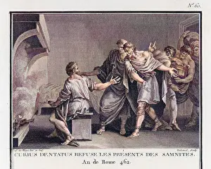 Turnip: Curius Dentatus refusing bribes from Samnites