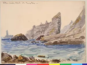 1866: The Curl, Donegal; verso, Cart at Buxton