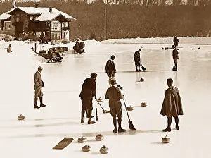 Curling: Curling Victorian period
