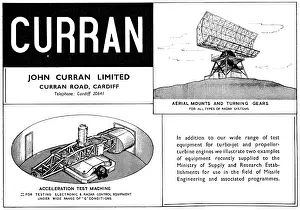 Centrifuge: Curran Aero Engine Test Equipment