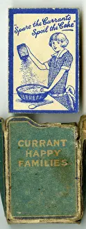 Spare: Currant Happy Families - box front and card back
